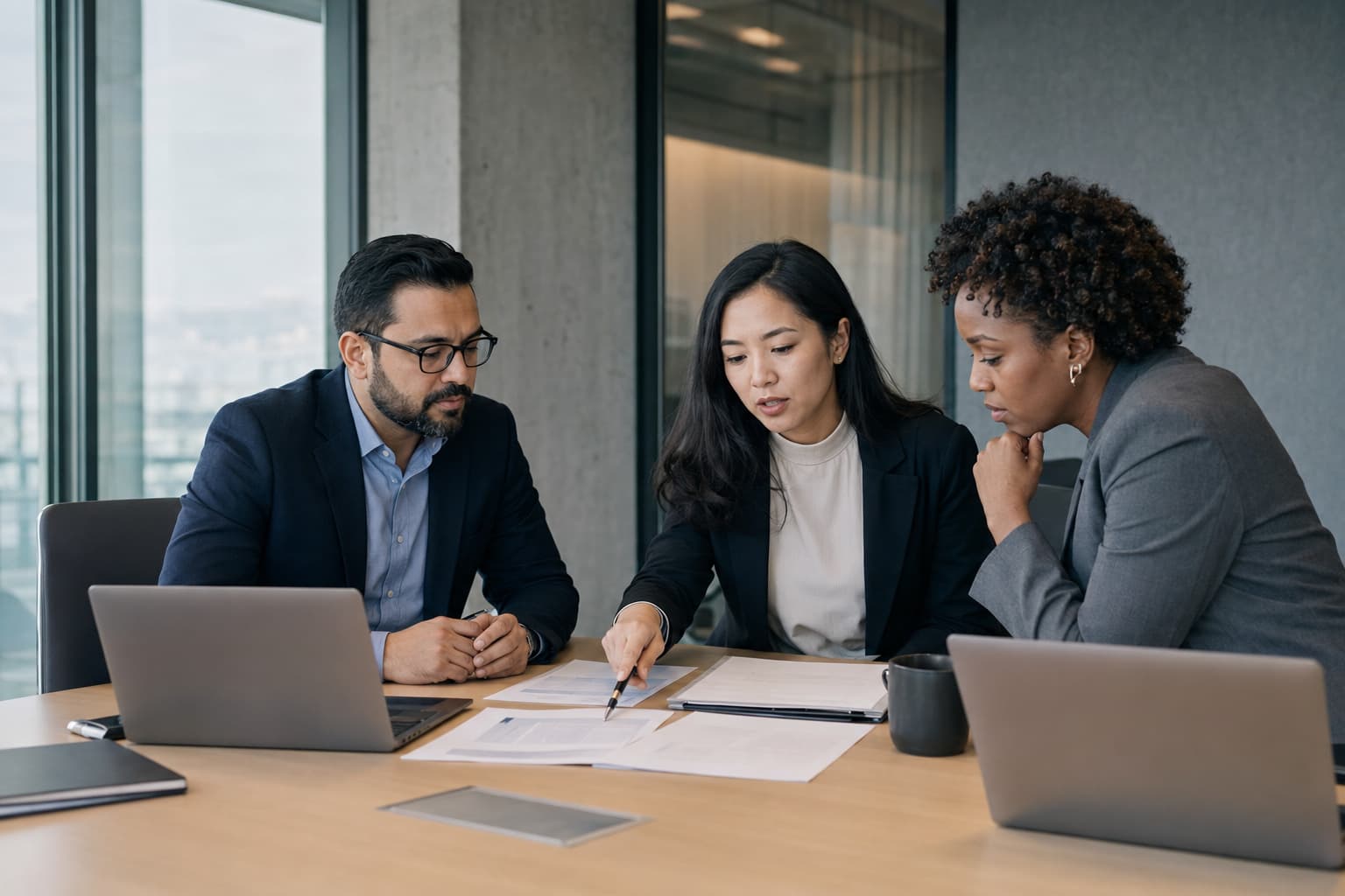 A governance and compliance review in a Canadian office